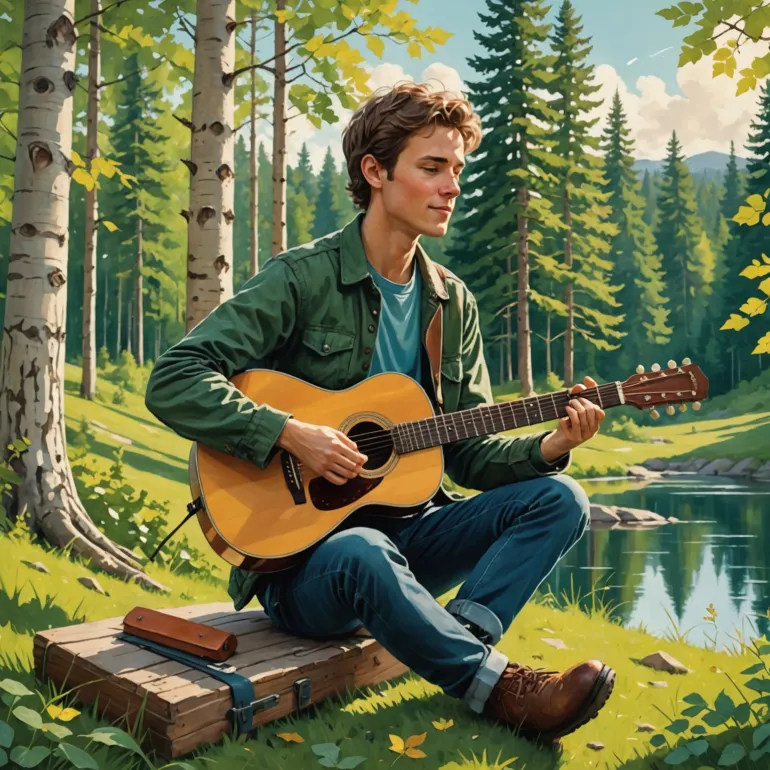 Кузнечик на гитаре: песня и аккорды — Текст и разбор